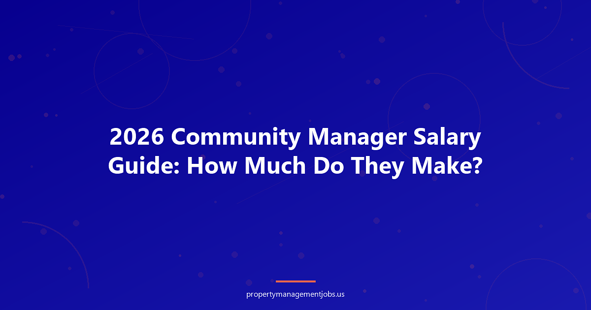 2026 Community Manager Salary Guide: How Much Do They Make?